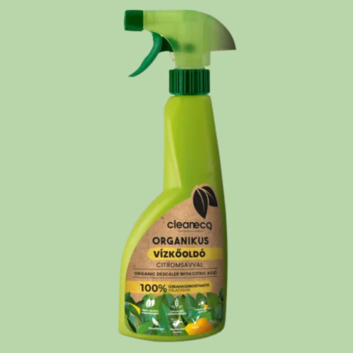 Cleaneco – organischer Entkalker mit Zitronensäure 0,5 l (recycelte Verpackung)