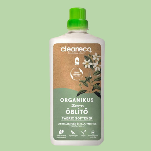 Cleaneco - bio zéró öblítő - illatmentes 1l - komposztálható csomagolásban