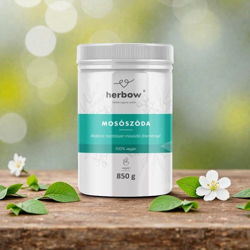 Herbow Waschsoda mit Waschnuss-Mehl 850 g