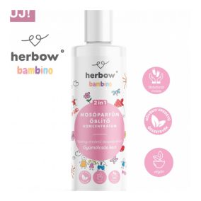   Herbow Bambino 2in1 mosóparfüm - öblítő koncentrátum gyümölcsös kert illattal 200 ml