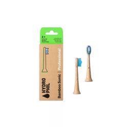   Hydrophil Professional Bamboo Sonic bambusz pótfej elektromos fogkeféhez - közepes sörtével - 2 db