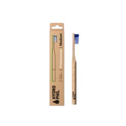   Hydrophil Premium Felnőtt bambusz fogkefe közepes sörtével - 1 db