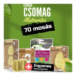    Ecoegg Kedvezményes Csomag Ingyen szállítva - Ecoegg Illatmentes Mosótojás, Illatmentes Szárítótojás, Mosógép Tisztító, Zero Waste Takarító kendő