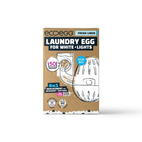 Ecoegg mosótojás 50 fehér és világos ruhákhoz -  Friss Pamut 