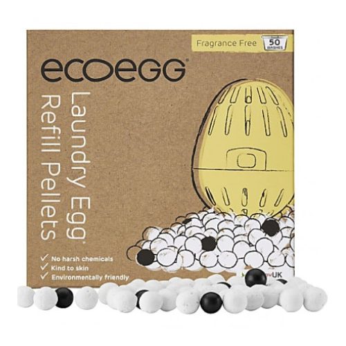 Ecoegg Waschmittel-Nachfüllpackung, geruchsneutral – 50 Waschgänge – mit TURMALIN-Kugeln