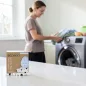   Ecoegg Waschmittel-Nachfüllpackung Frische Baumwolle – 50 Waschgänge – mit TURMALIN-Kugeln