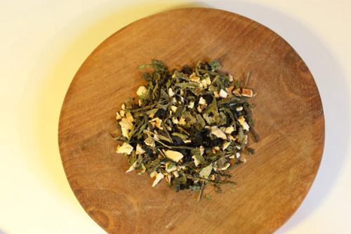 Herbatea Japán zöld tea Wakame algával - 70 g