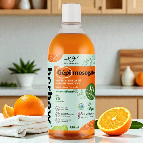 Herbow gépi mosogatószer - Orange illattal 750ml 