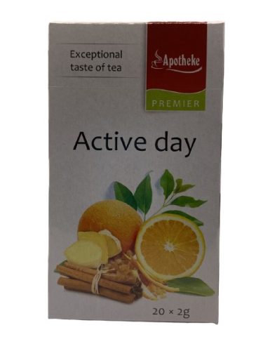 Apotheke - Aktív Nap - Fűszeres Mate Tea, 20 filter - Premier Selection