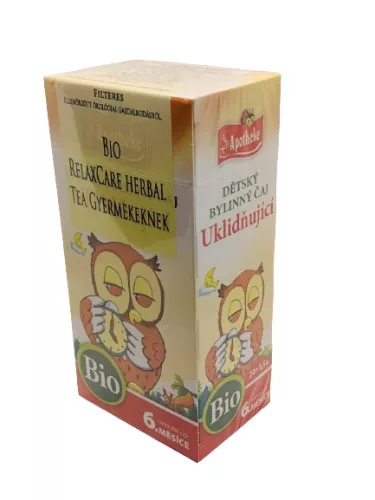 Apotheke - Bio RelaxCare Herbal Tea Gyermekeknek, 20 filter