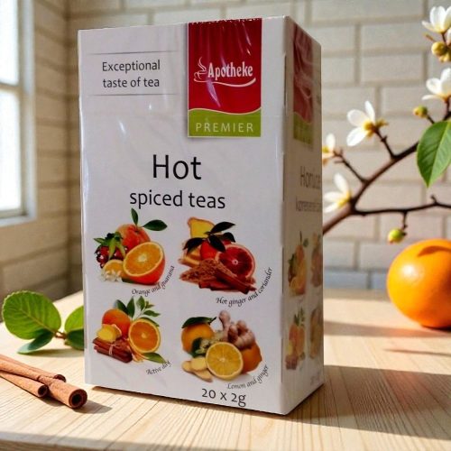 Apotheke - Gyümölcsök és Fűszerek, Vegyes Gyümölcs Tea 4*5 filter- Premier Selection