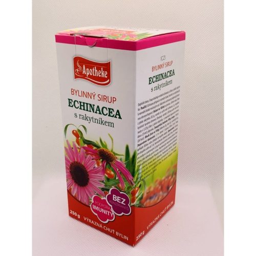 Apotheke echinacea szirup homoktövissel 250g