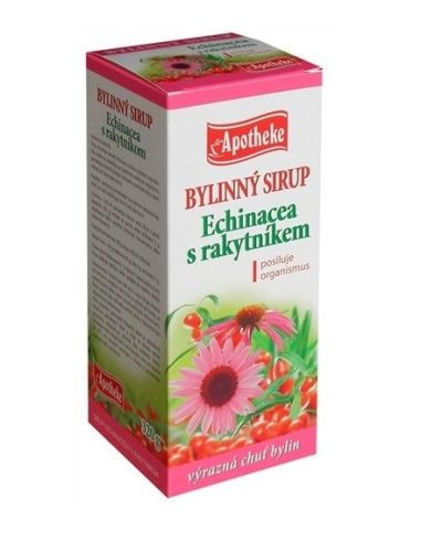 Apotheke echinacea szirup homoktövissel 250g