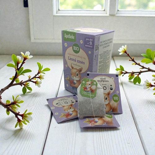 BIO FINCSI GYEREKTEA ERDEI GYÜMÖLCSÖKKEL ÉS MÁLNÁVAL  20 filter, Tündérmese