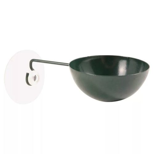 Esschert Design Ablakra rögzíthető fém madáretető és -itató tál