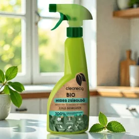   Cleaneco – Bio-Kaltfettlöser 0,5 l (für Induktions-/Keramikfelder, in recycelter Verpackung)