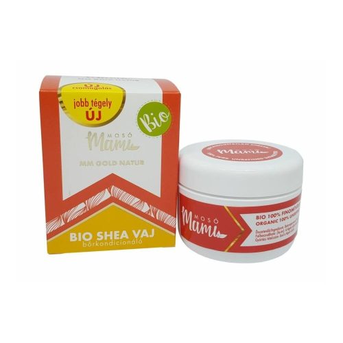 MosóMami Sheabutter im Tiegel – Hautpflegend – BIO, unraffiniert (im Tiegel) – 10 ml