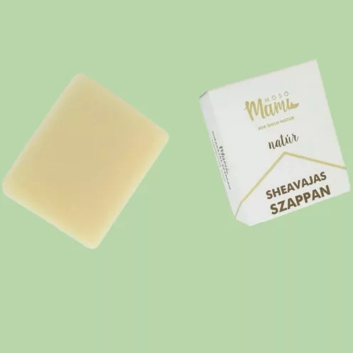 MosóMami Sheabutter-Seife NATÜRLICH 90 g