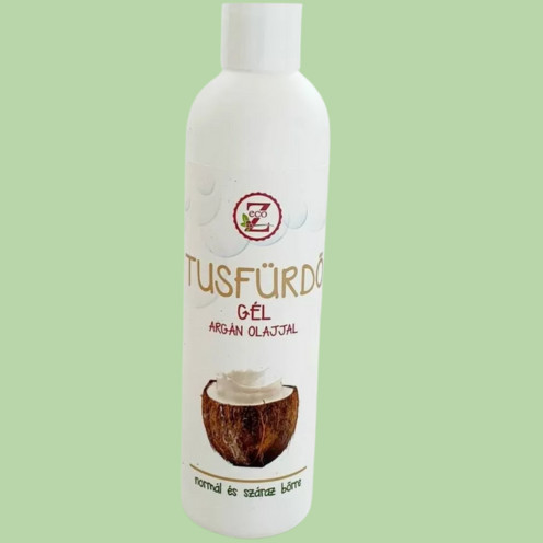 MosóMami Eco-Z präbiotisches Duschgel mit ARGAN-Öl (Reis/Kokosmilch) – 250 ml
