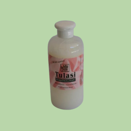 Tulasi SLS mentes fürdőbalzsam-Mandarin-Geránium 500 ml