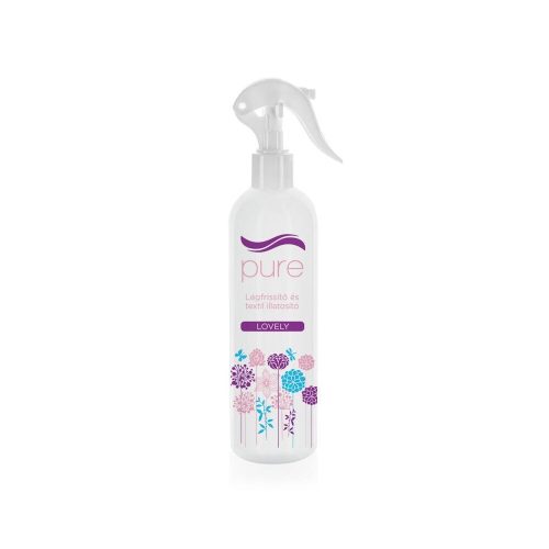 Pure “Lovely” Légfrissítő és Textil Illatosító – 250ml