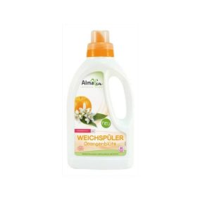   Almawin folyékony bio textilöblítőszer narancsvirág 750 ml - 30 öblítés