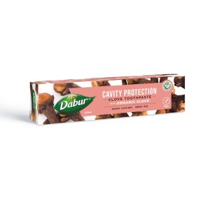   Dabur Kräuterzahnpasta mit Nelken und Bio-Inhaltsstoffen 100 ml