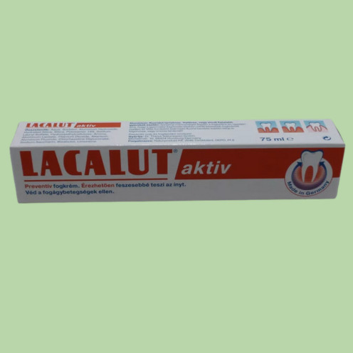 Lacalut aktiv fogkrém 75 ml