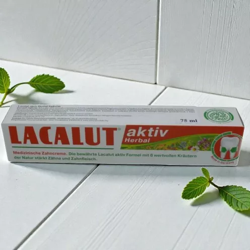 Lacalut Aktiv Zahncreme Herbal 75 ml