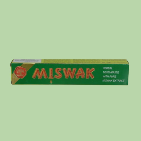 Dabur Kräuterzahnpasta mit Miswak-Extrakt und biologischen Inhaltsstoffen 100 ml