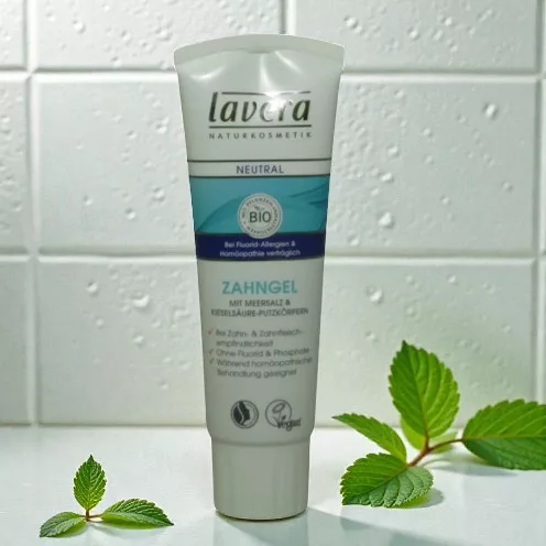 Lavera Neutral Bio-Zahnpasta mit Meersalz und Kieselsäure 75 ml