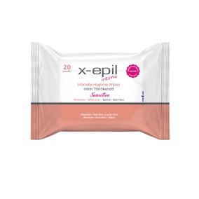 X-Epil Intimo Intim-Feuchttücher – Sensitive 20 Stück