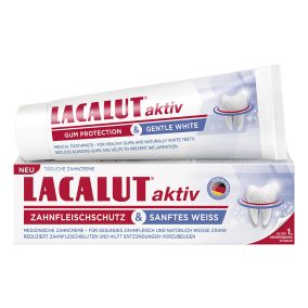 Lacalut aktiv Zahnfleischschutz & sanfte Zahnpasta 75 ml