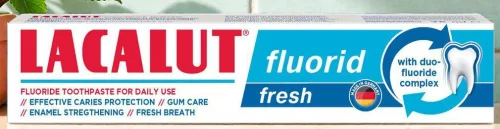 Lacalut Fluorid Fresh Zahnpasta 75 ml