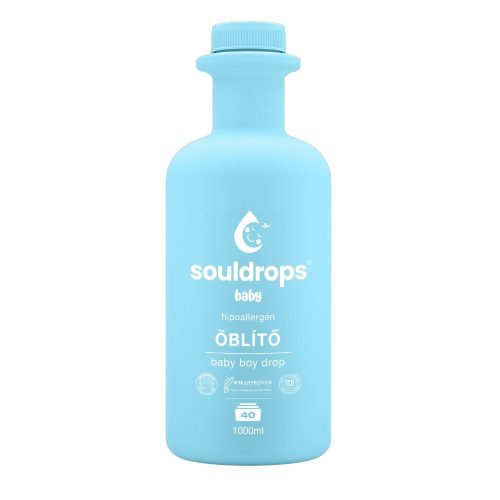 Souldrops Baby Öblítő BOY 40 mosás ÚJ - 1000 ml