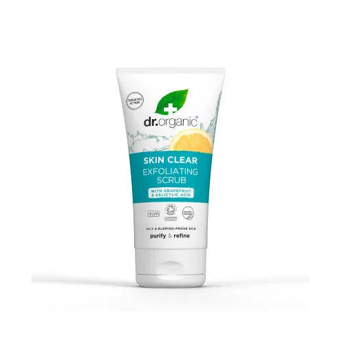 Dr. Organic - Skin Clear Hámlasztó bőrradír 