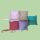 EcoLady Pure – Duftkissen – 7 x 7 cm – bordeauxrot