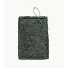 Luffa frottíros fürdőszivacs - 8x10-12cm - szürke