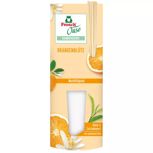 Frosch oase pálcikás légfrissítő narancs 90ml utántöltő