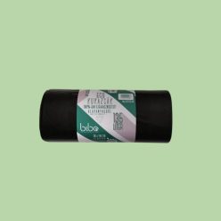   Bibo - eco 100% újrahasznosított hulladékgyűjtő zsák, 135l - 20db/roll (70x110cm)