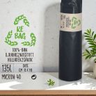Bibo – rebag 100 % recycelter Müllsack, 135 Liter – stark – 20 Stück/Rolle