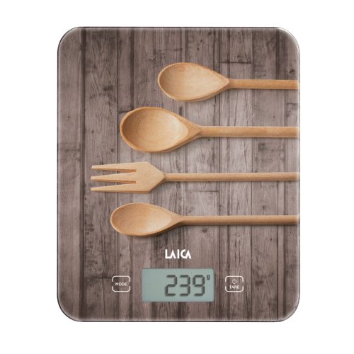 LAICA digitális konyhai mérleg"fakanál"                   10 kg / 1 g
