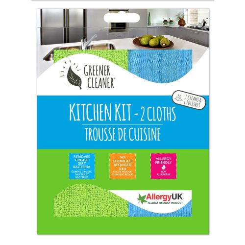 EcoHome 2er-Set Küchenreinigungstücher