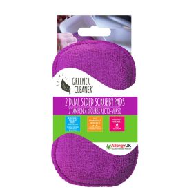 EcoHome – 2er-Pack doppelseitige Scheuerschwämme