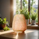 Olaki természetes fonott bambusz aromaterápiás illóolaj diffúzor 