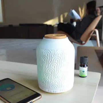 Prága aromaterápiás illóolaj diffúzor  – WiFi-kapcsolattal