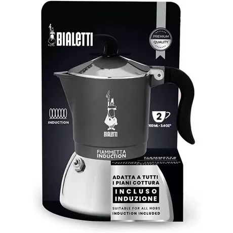 Bialetti KÁVÉFŐZŐ KOTYOGÓS 2 SZEMÉLYES INDUKCIÓS 7148 FIAMMETTA