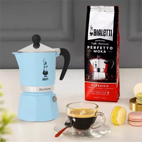 Bialetti KÁVÉFŐZŐ KOTYOGÓS 3 SZEMÉLYES 5042 RAINBOW