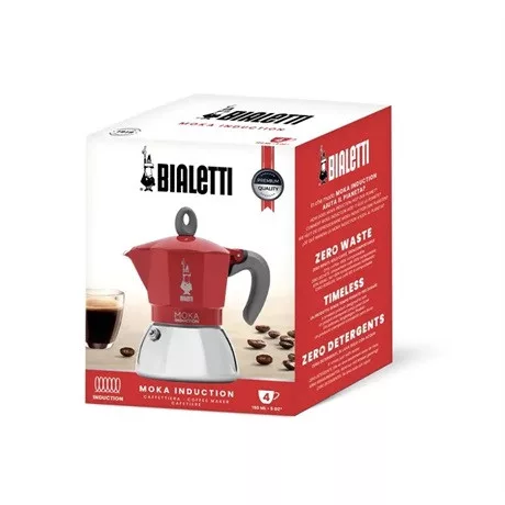 Bialetti KÁVÉFŐZŐ KOTYOGÓS 4 SZEMÉLYES INDUKCIÓS 6944 MOKA
